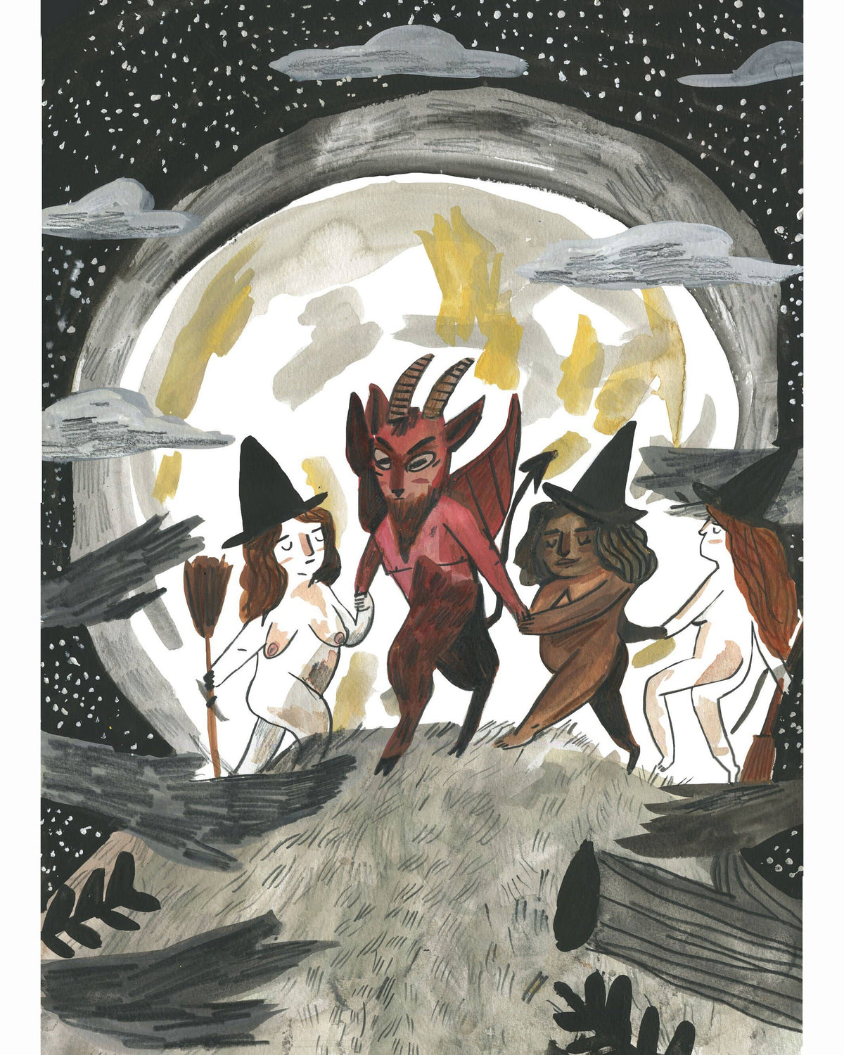 The Magic Circle Print