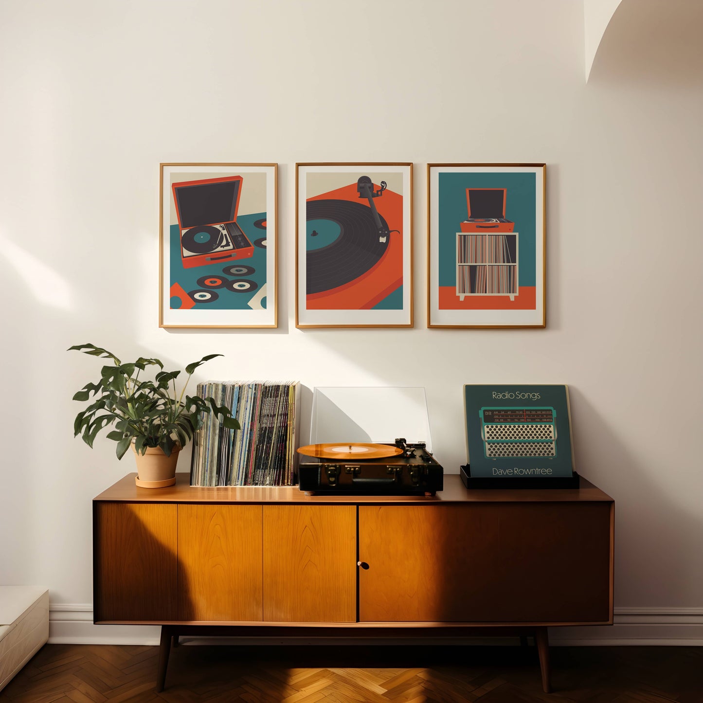 So Much Vinyl A4 Print