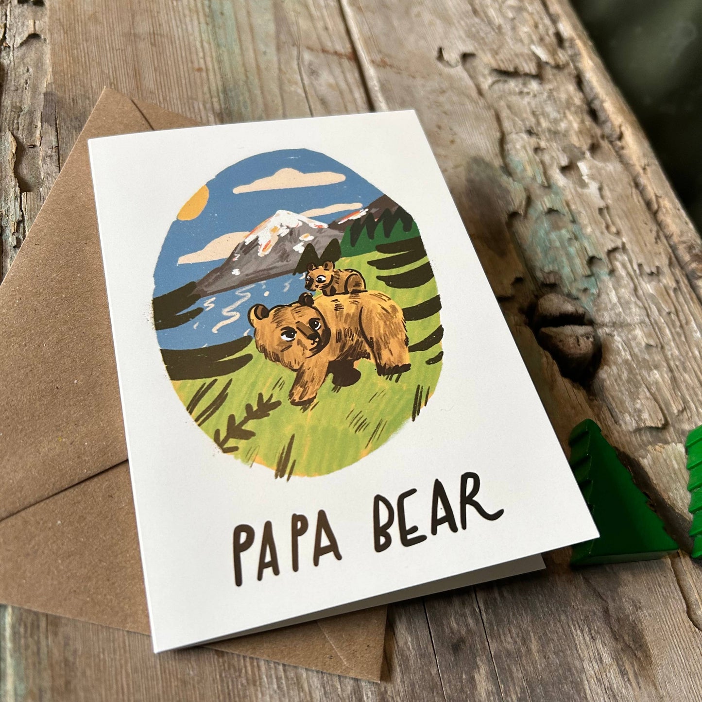 Papa Bear Card 