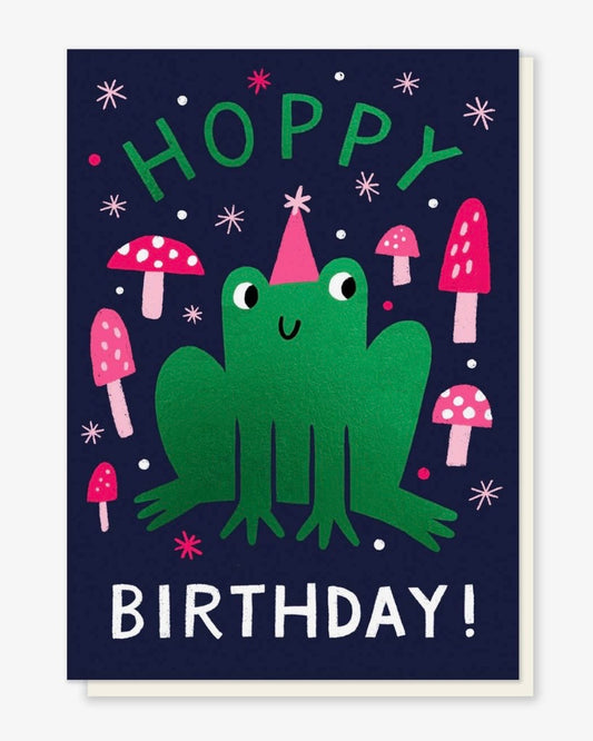 Hoppy Birthday Card