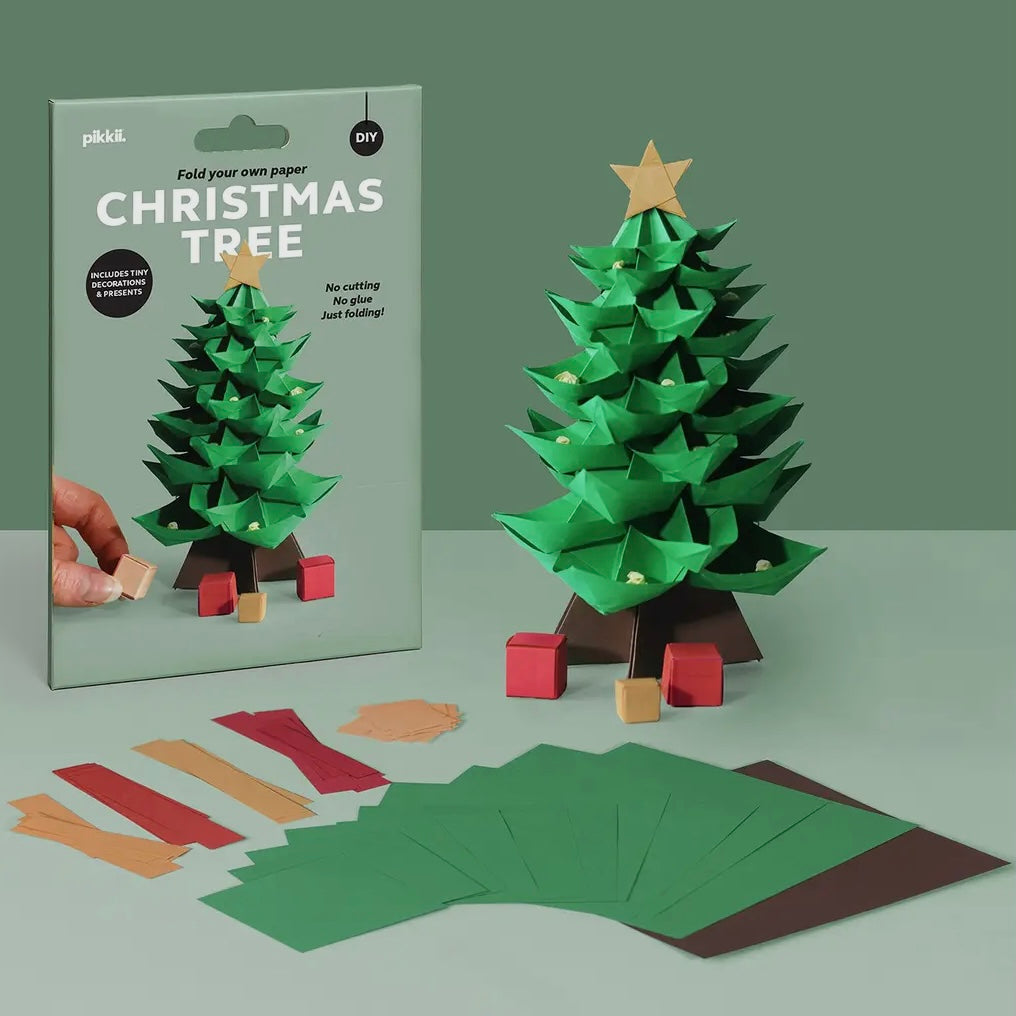 Paper Christmas Tree Origami Kit