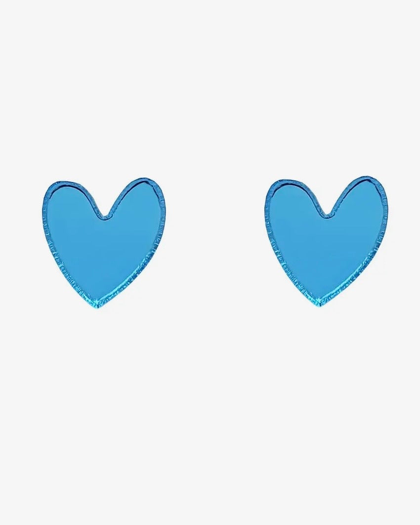 Mini Heart Stud Earrings