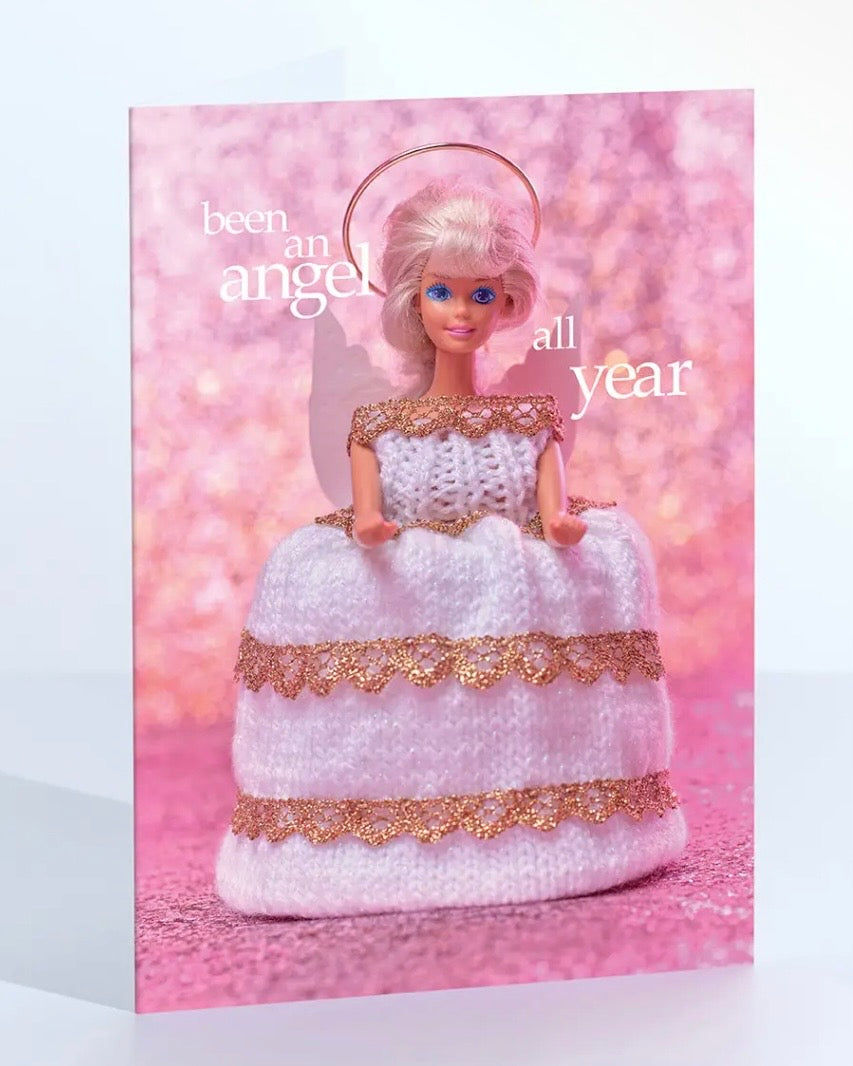 Angel All Year Christmas Card
