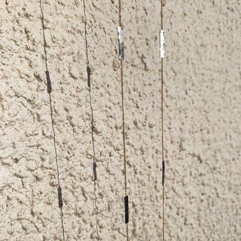 Simple Mixed Metal Necklace