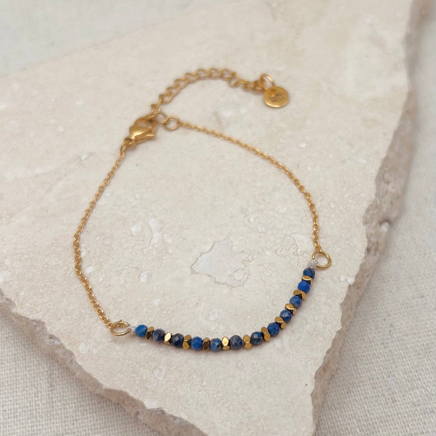 Lapis Bead Bracelet
