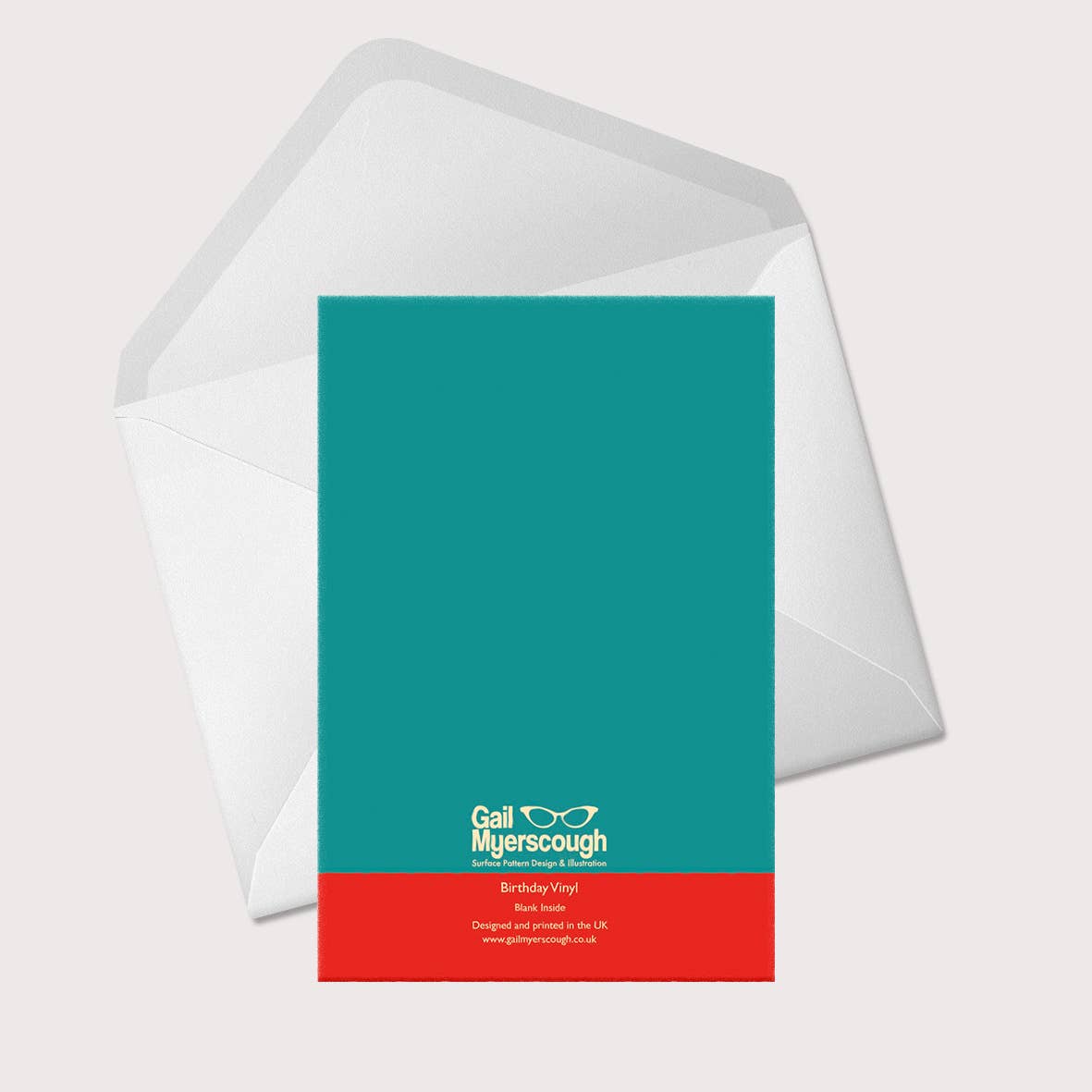 Retro Vinyl Turntable Birthday Card