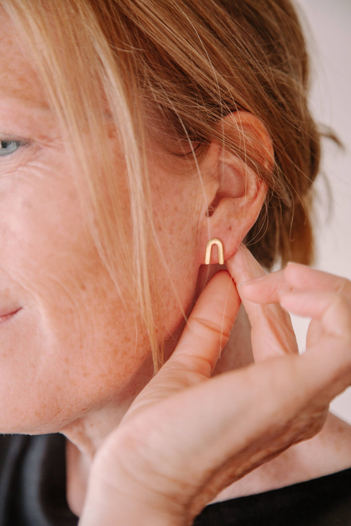 Mismatch Mini Studs Dot + Dash Earrings