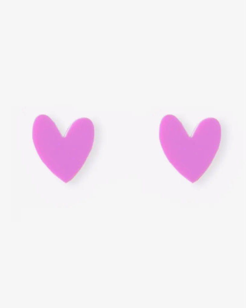 Mini Heart Stud Earrings