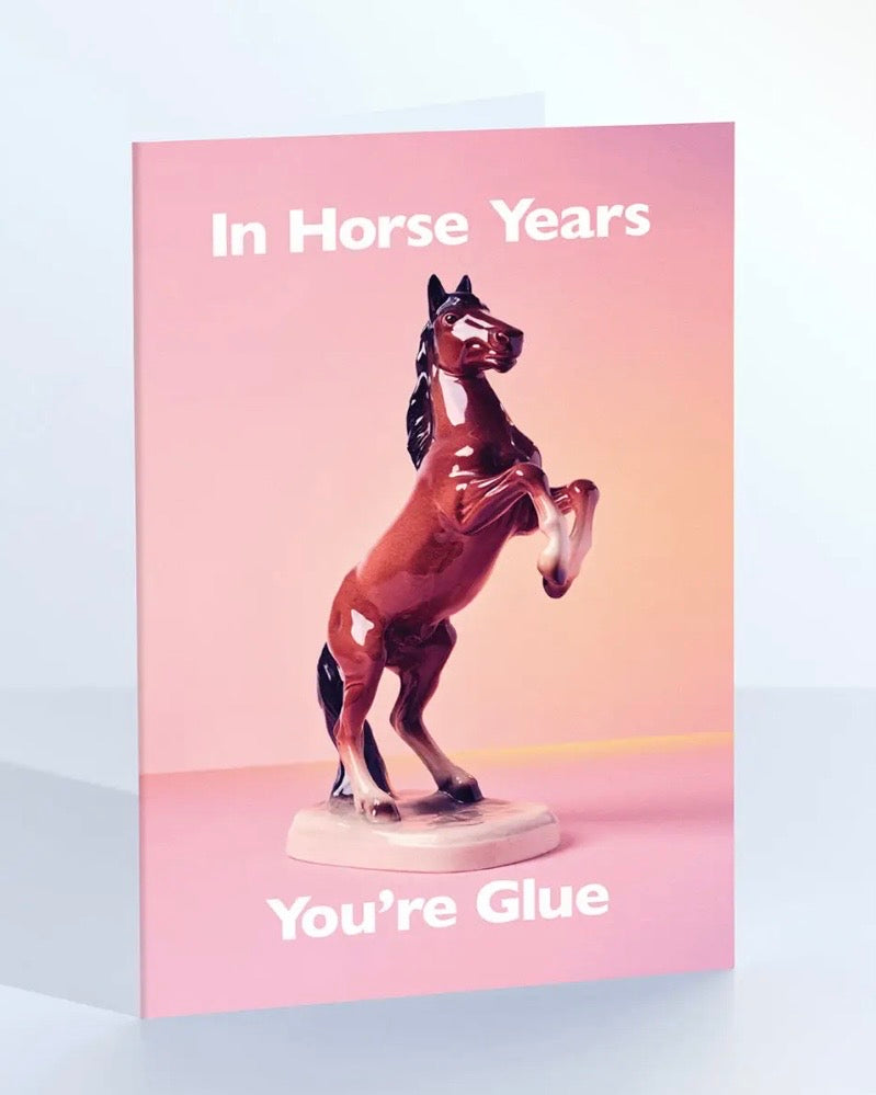 In Horse Years Card