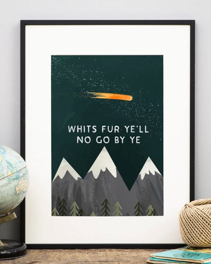 Whits Fur Ye Print