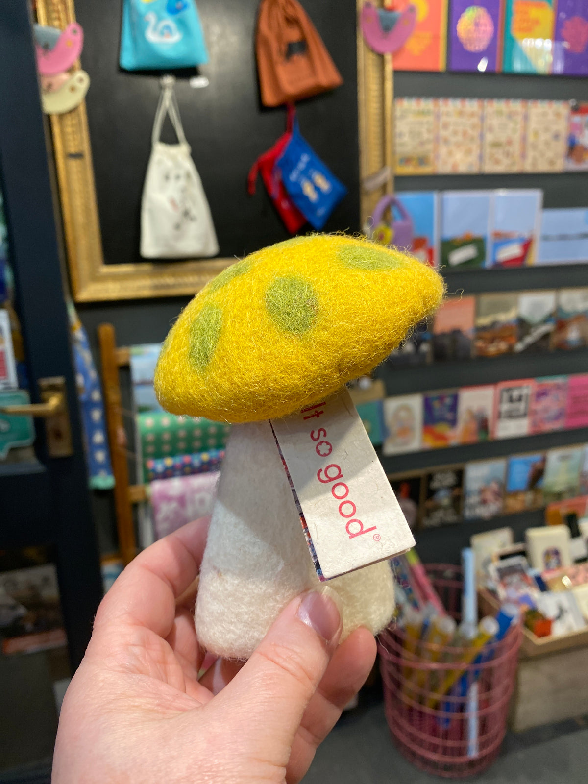 Felt Toadstool Decoration