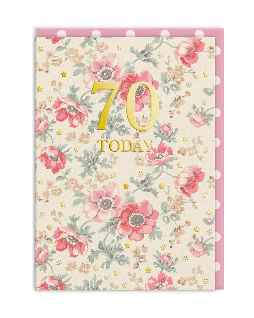 Cath Kidston 70 Today Card