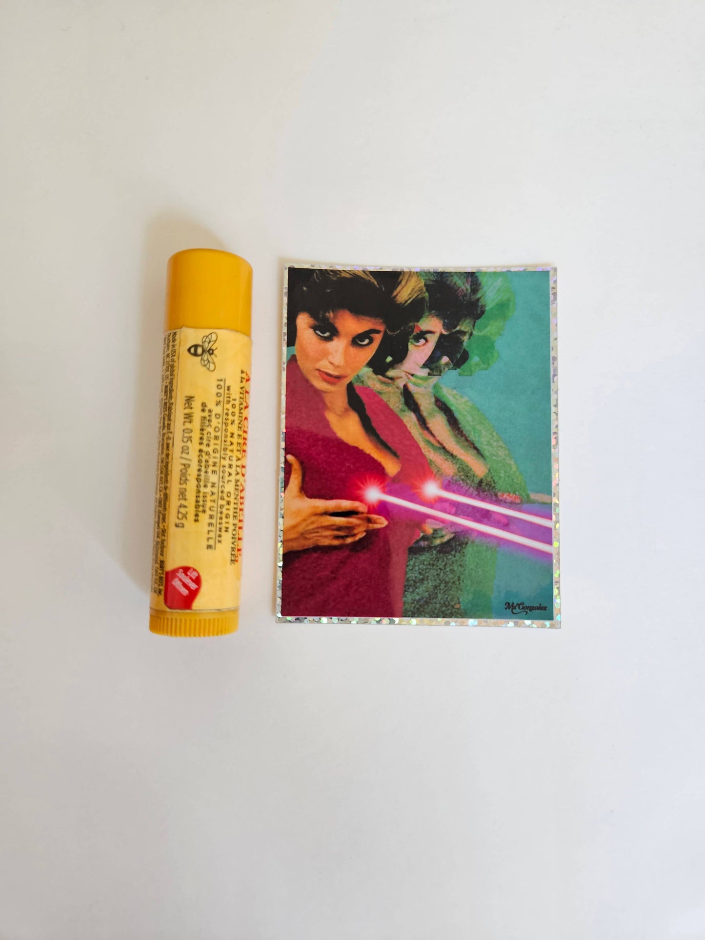 Powerful Woman Glitter Sticker