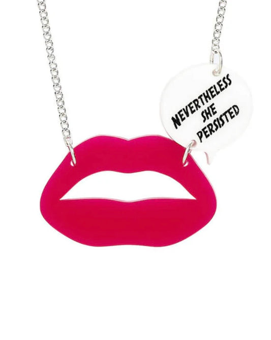 Nevertheless She Persisted Necklace