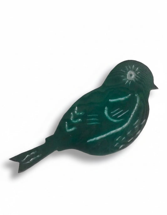 Woodland Warbler Tagua Brooch