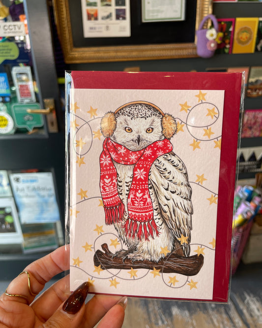 Owl Lights Card