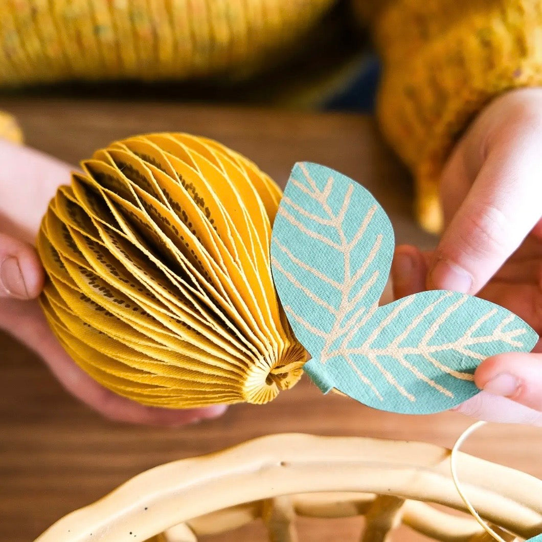 Lemon Honeycomb Ornament