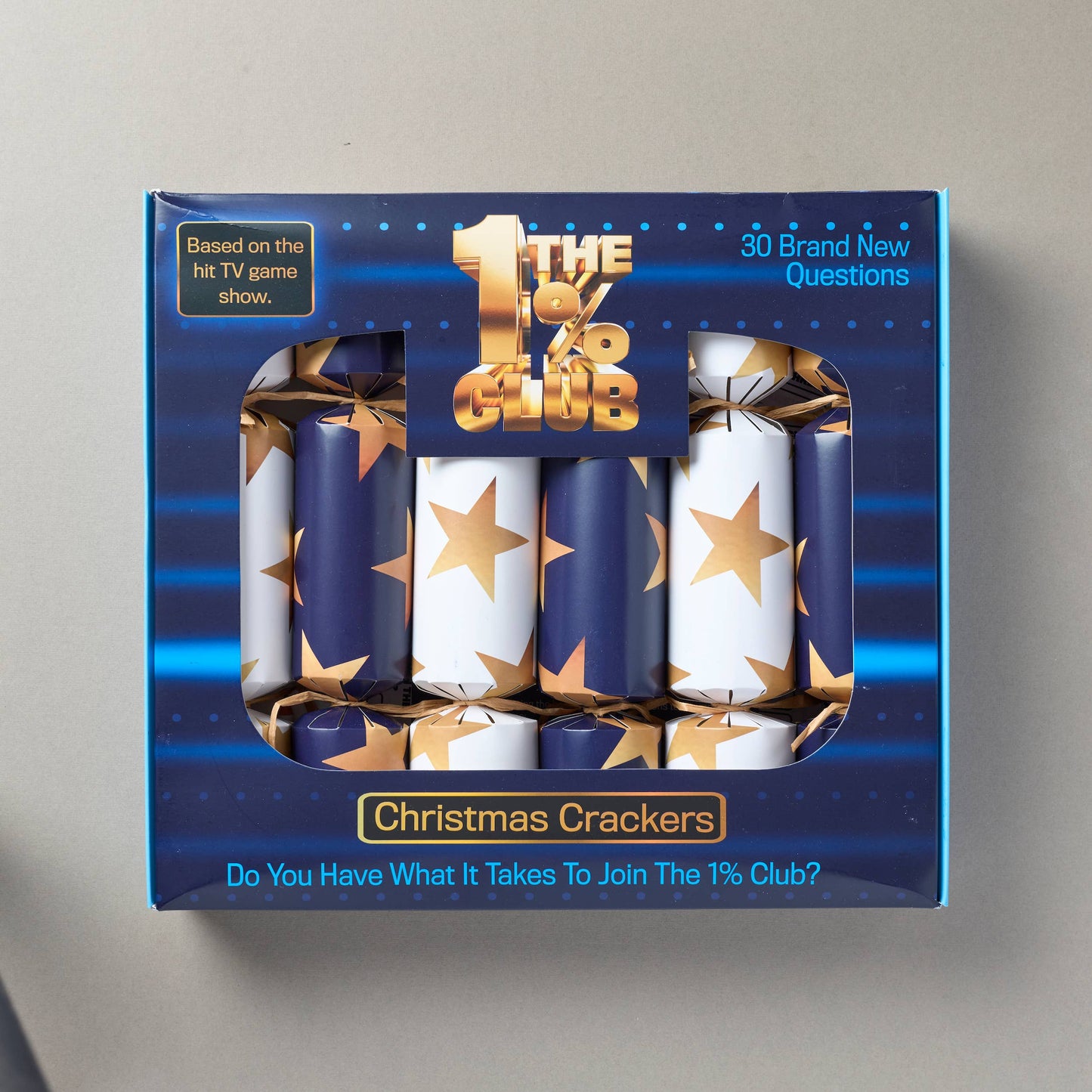 The 1% Club Christmas Crackers