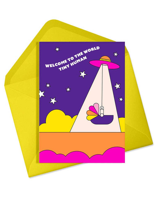 Welcome To The World New Baby Card