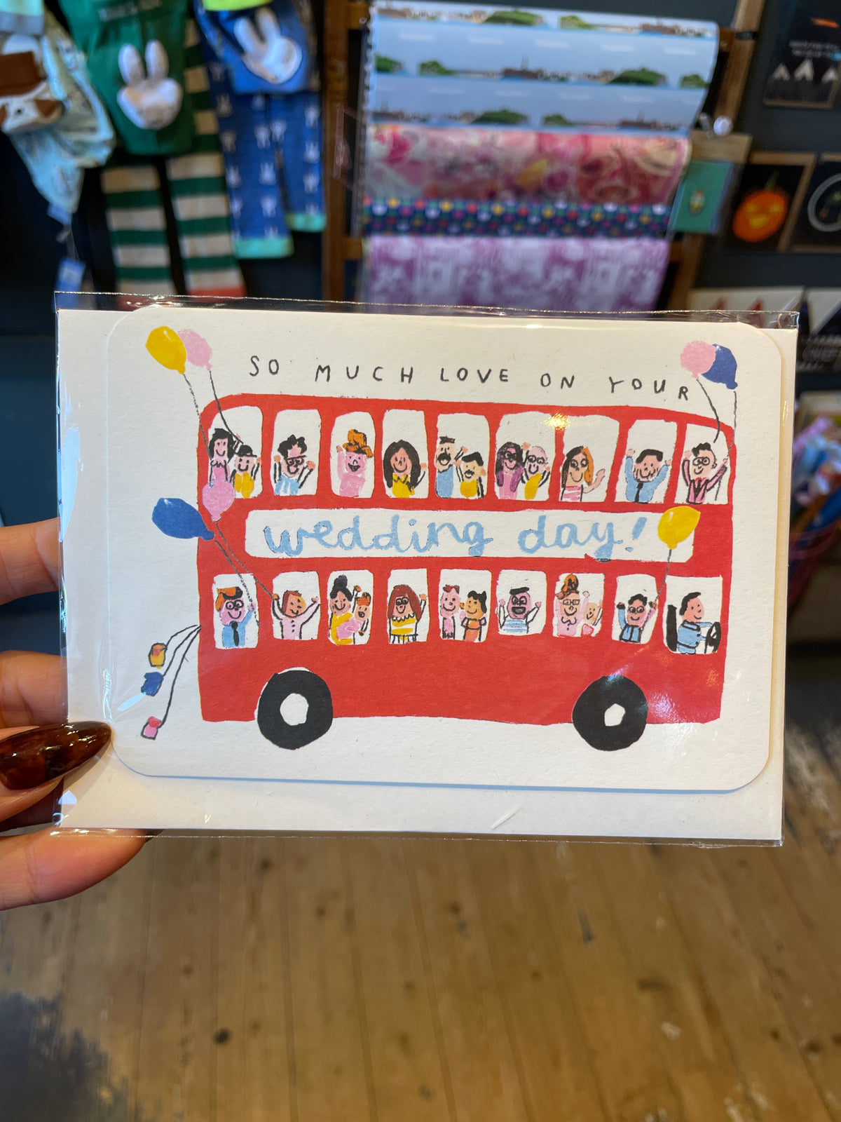 Wedding Bus Card