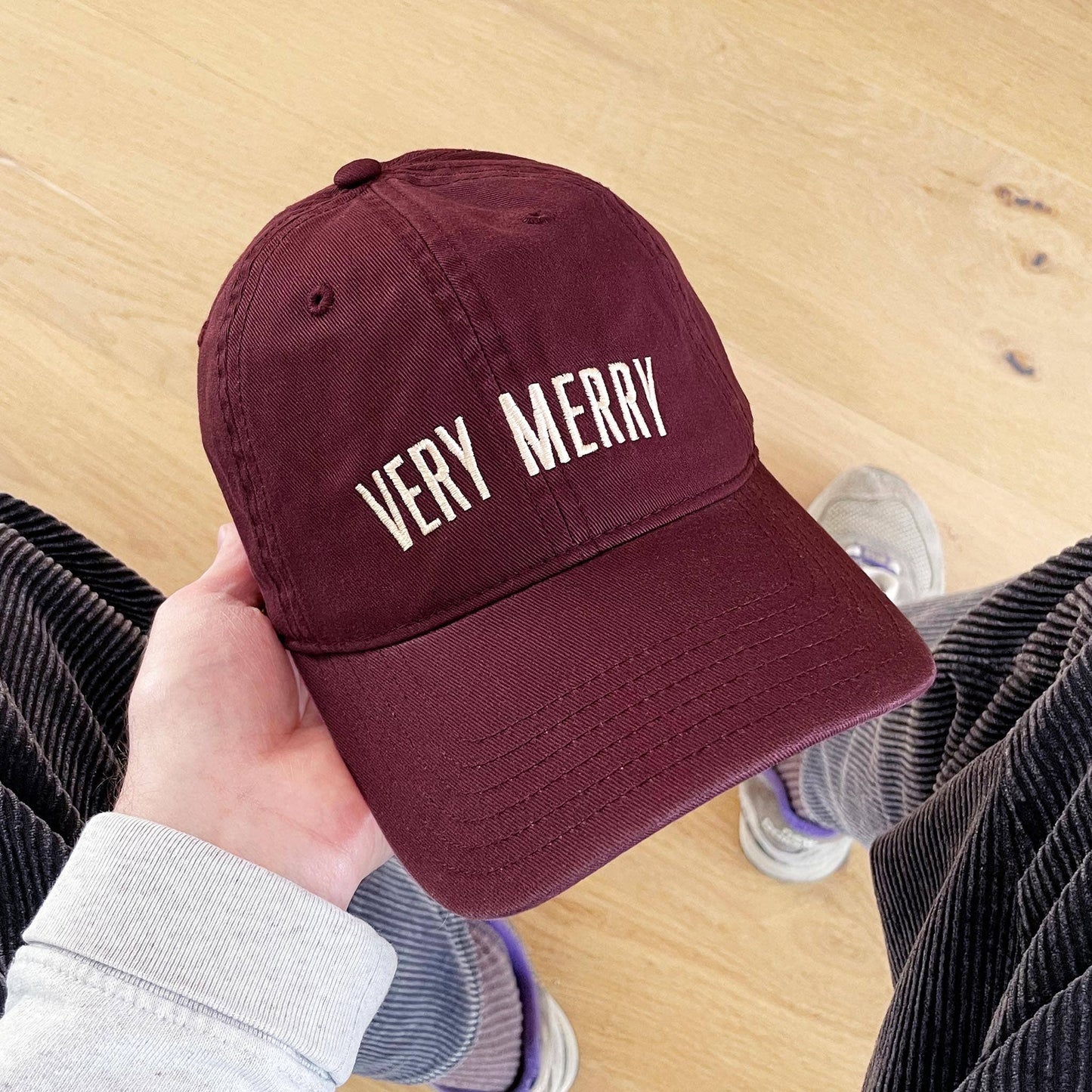 Very Merry - Cotton Baseball Cap