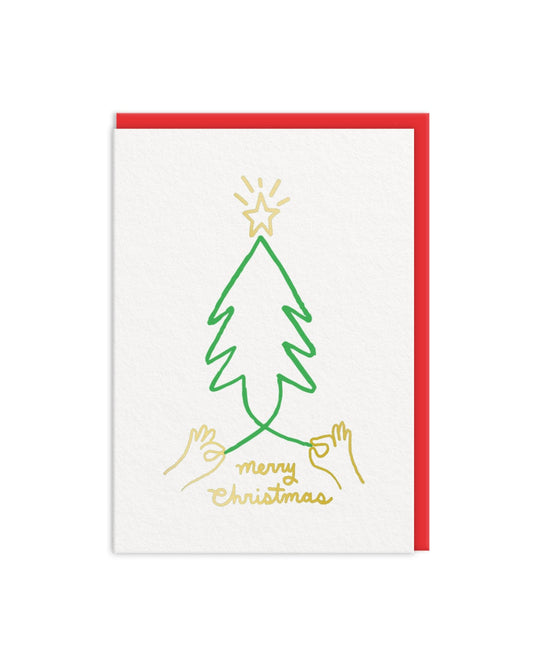Merry Christmas Tree Card