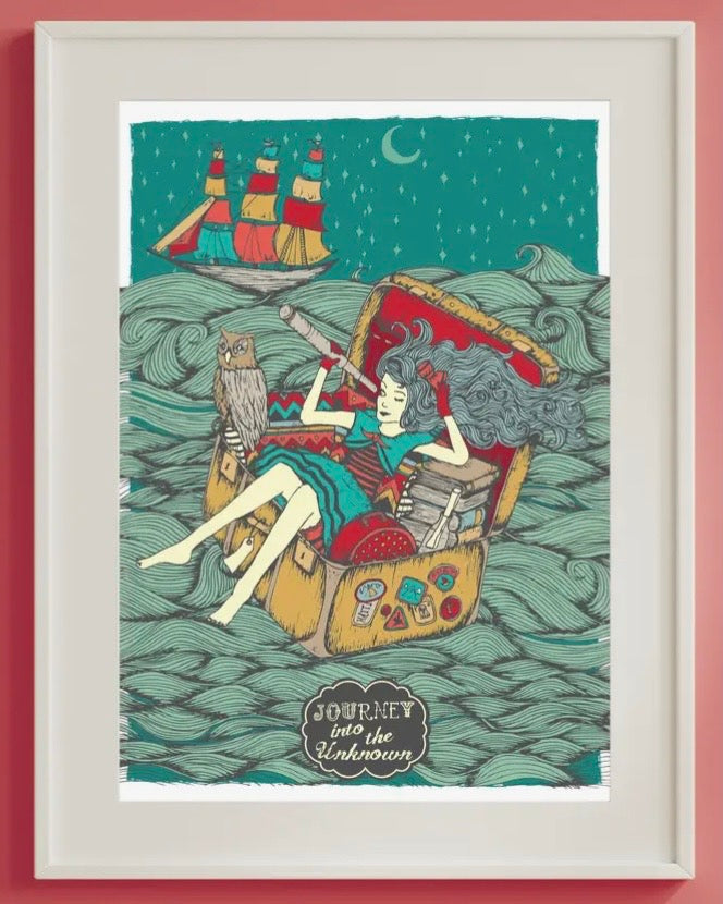 Journey into the Unknown Print
