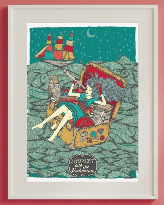 Journey into the Unknown Print