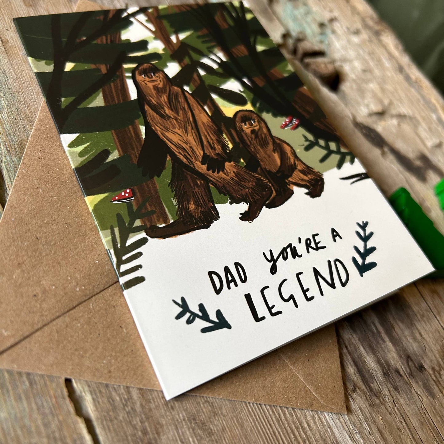 Dad You’re A Legend Card