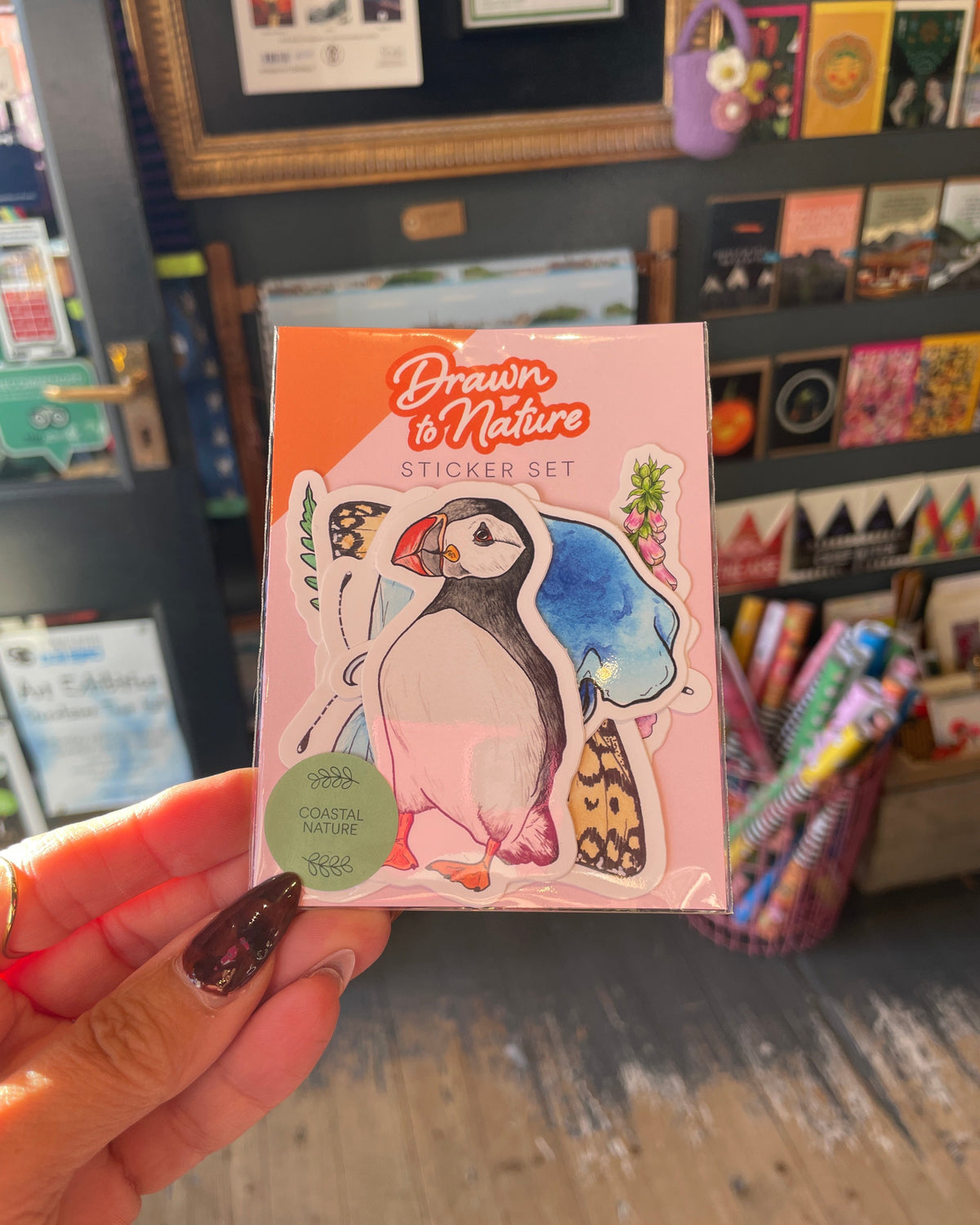 Draw To Nature Sticker Pack