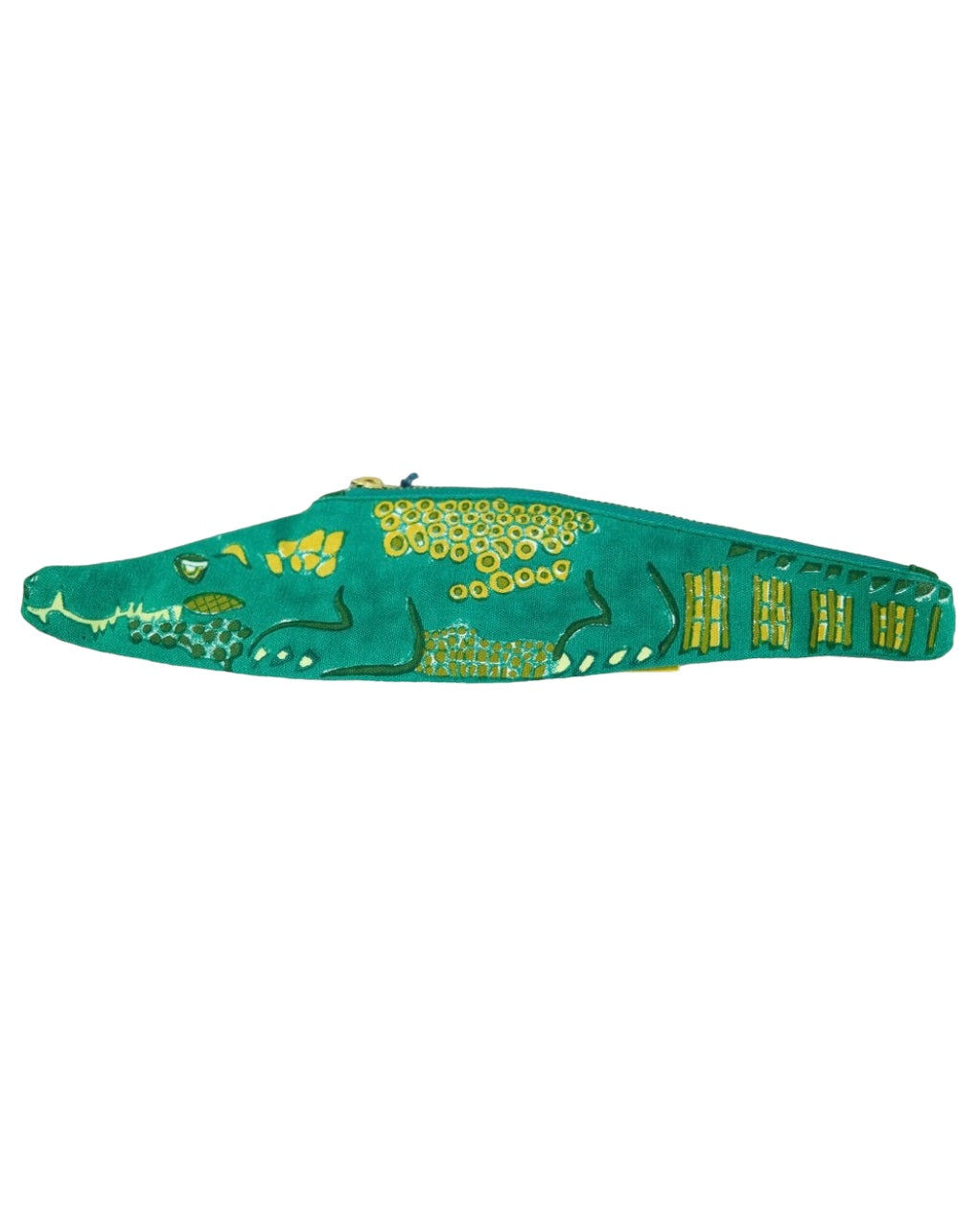 Alligator Fabric Pouch-East End Press-My Beautiful Caravan