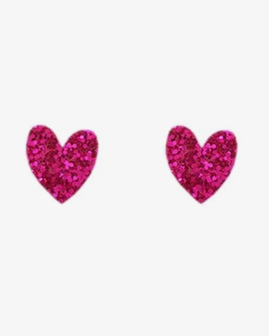 Mini Heart Stud Earrings