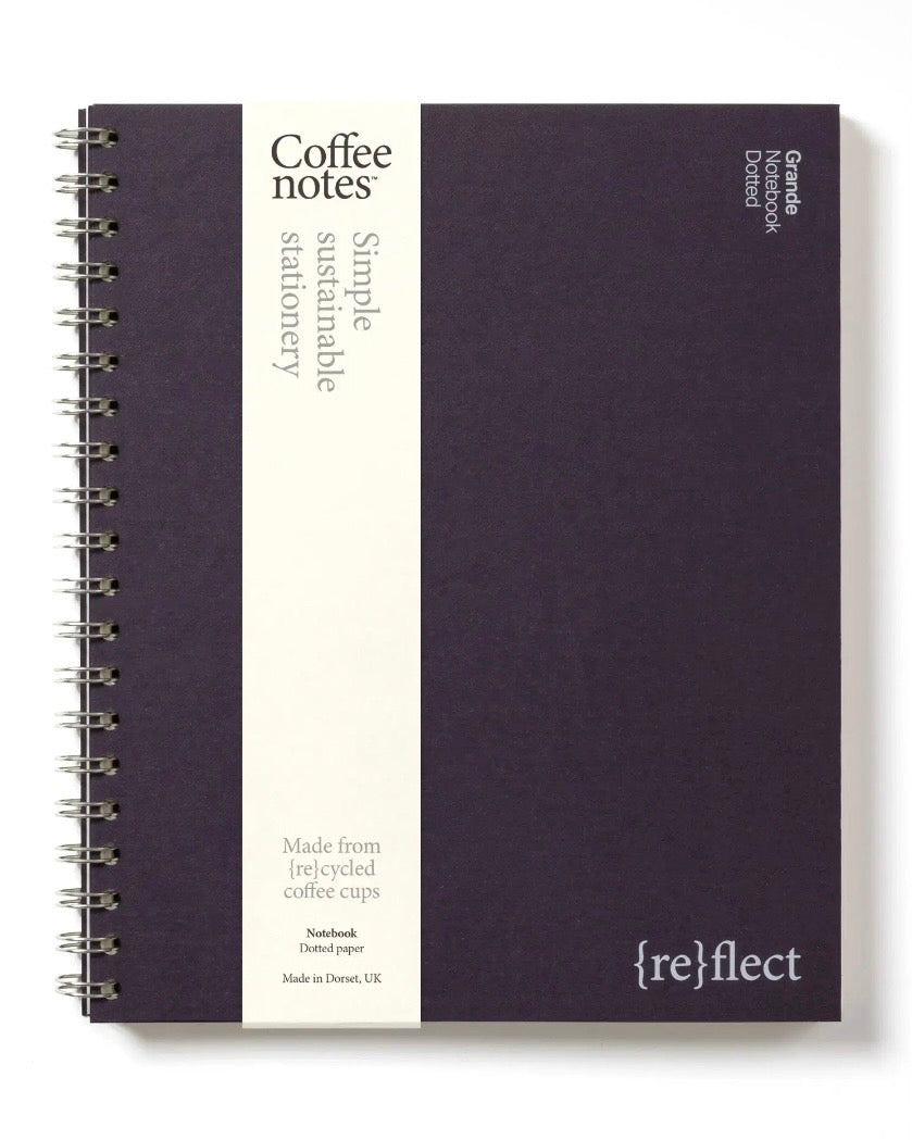 Coffeenotes Wirebound Short A4 Notebook