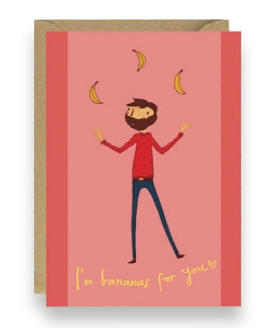 Bananas For You Card-Joy Nevada-My Beautiful Caravan