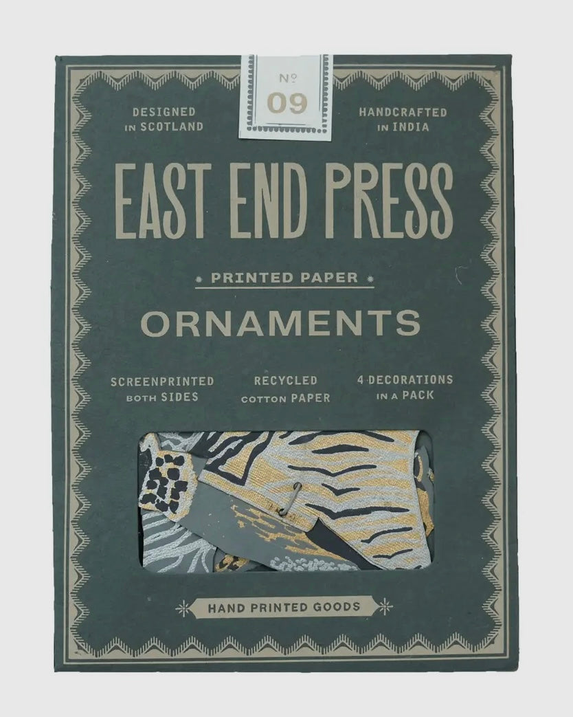 Bat Paper Ornaments-East End Press-My Beautiful Caravan