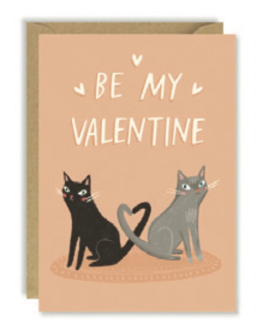 Be My Valentine Cats Card-Joy Nevada-My Beautiful Caravan