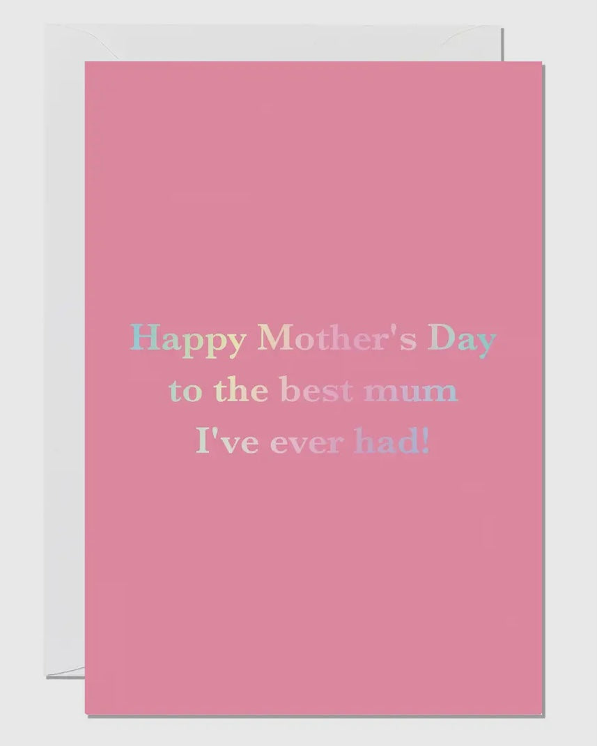 Best Mum Mother’s Day Card-Ricicle Cards-My Beautiful Caravan