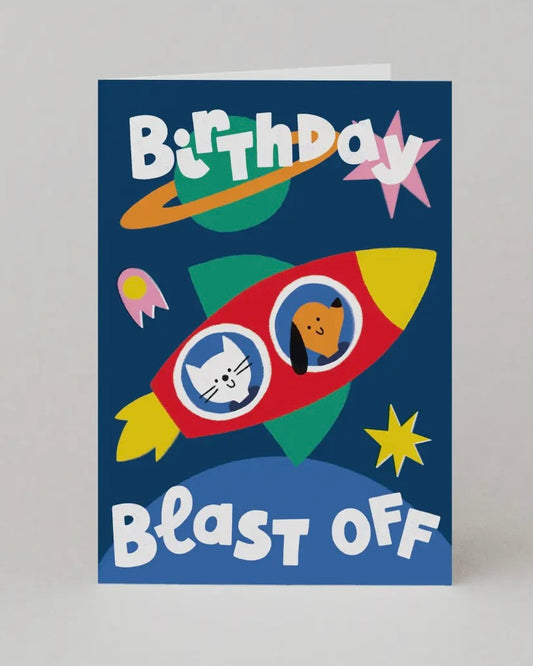 Birthday Blast Off Card-Studio Boketto-My Beautiful Caravan