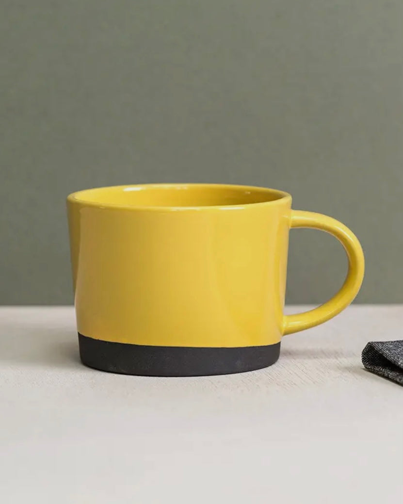 Black Clay Mug-Hannah Turner-My Beautiful Caravan