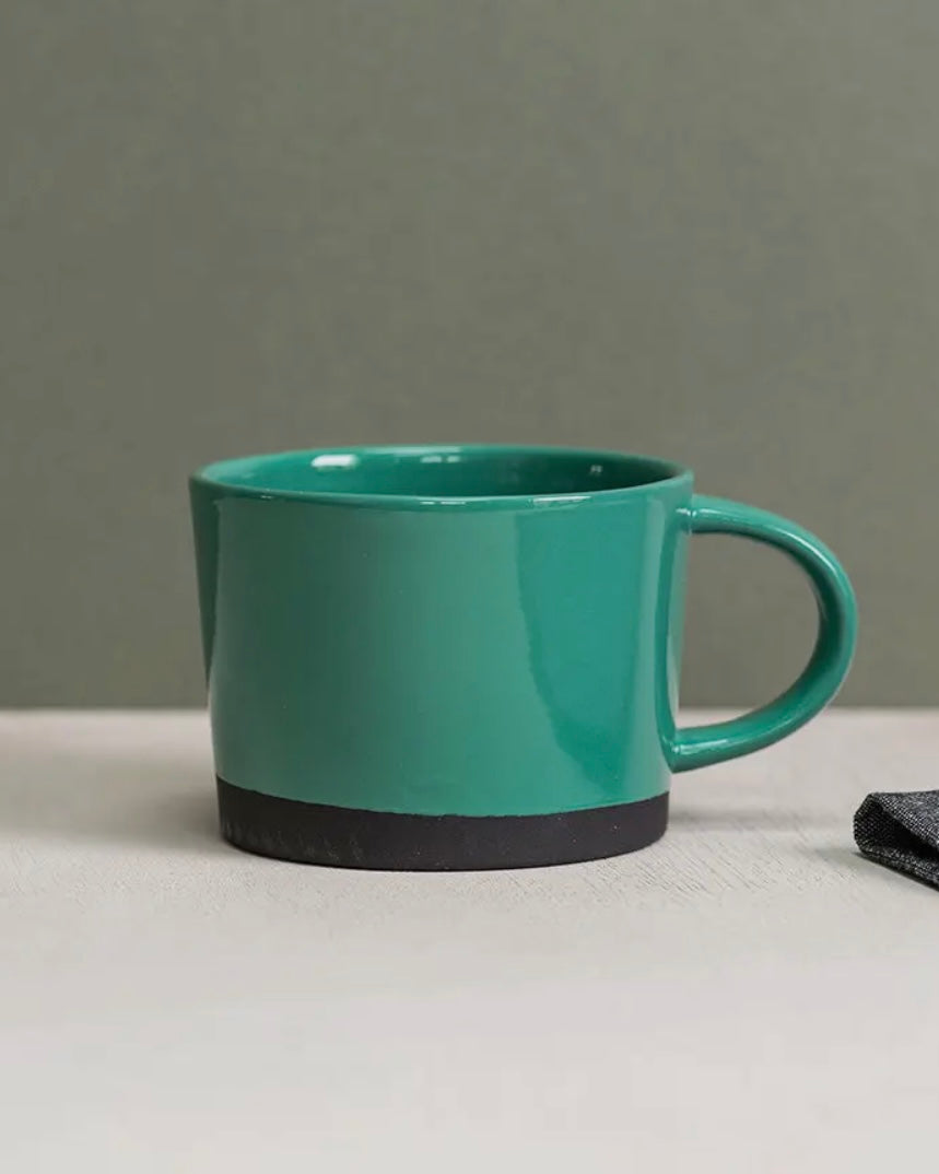 Black Clay Mug-Hannah Turner-My Beautiful Caravan