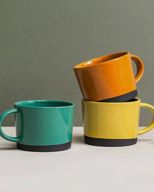 Black Clay Mug-Hannah Turner-My Beautiful Caravan