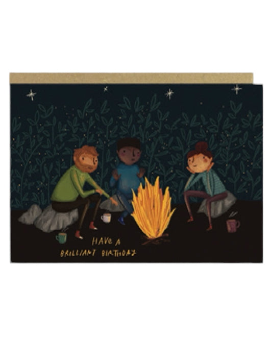 Brilliant Birthday Campfire Card-Joy Nevada-My Beautiful Caravan