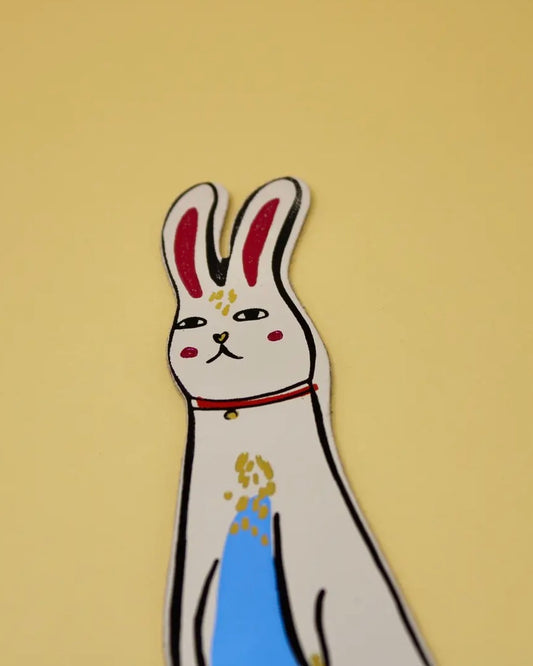 Bunny Leather Bookmark-Ark Colour Design-My Beautiful Caravan