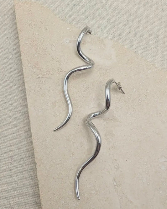 Statement Swirl Earrings