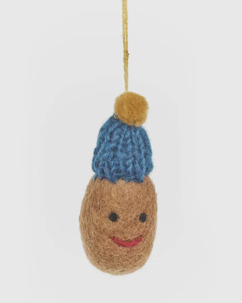 Handmade Christmas Veggies Tree Hanging Decoration
