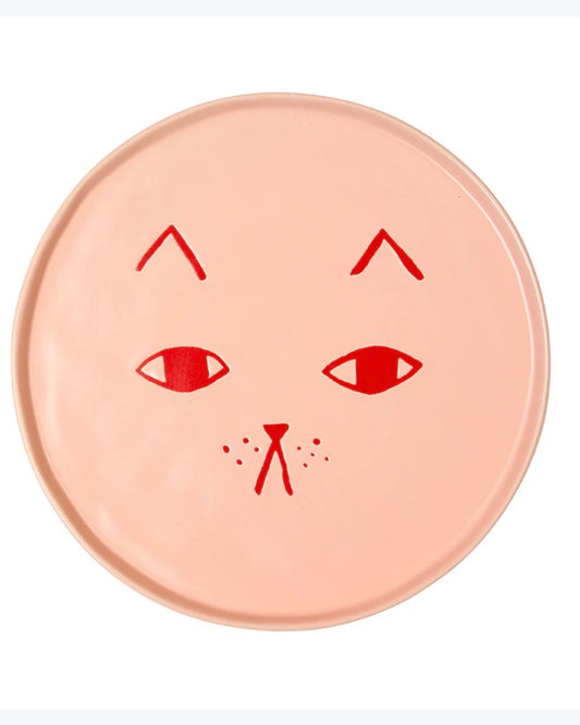 Cat Plate-Donna Wilson-My Beautiful Caravan
