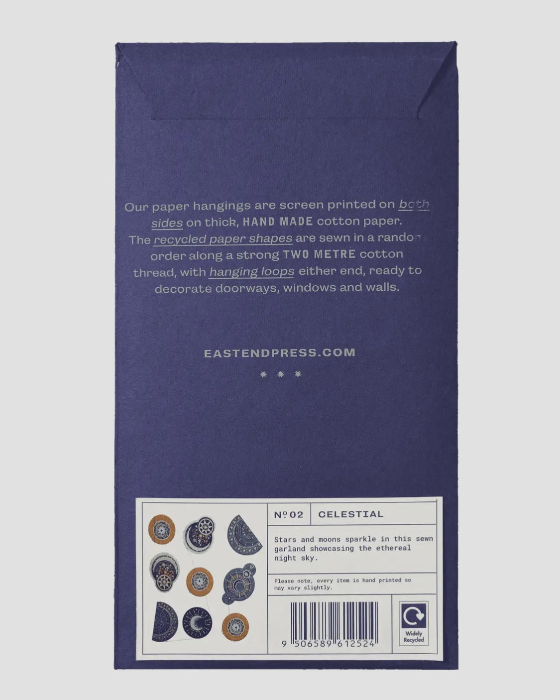 Celestial Vertical Wall Hanging-Hanging Decoration-East End Press-