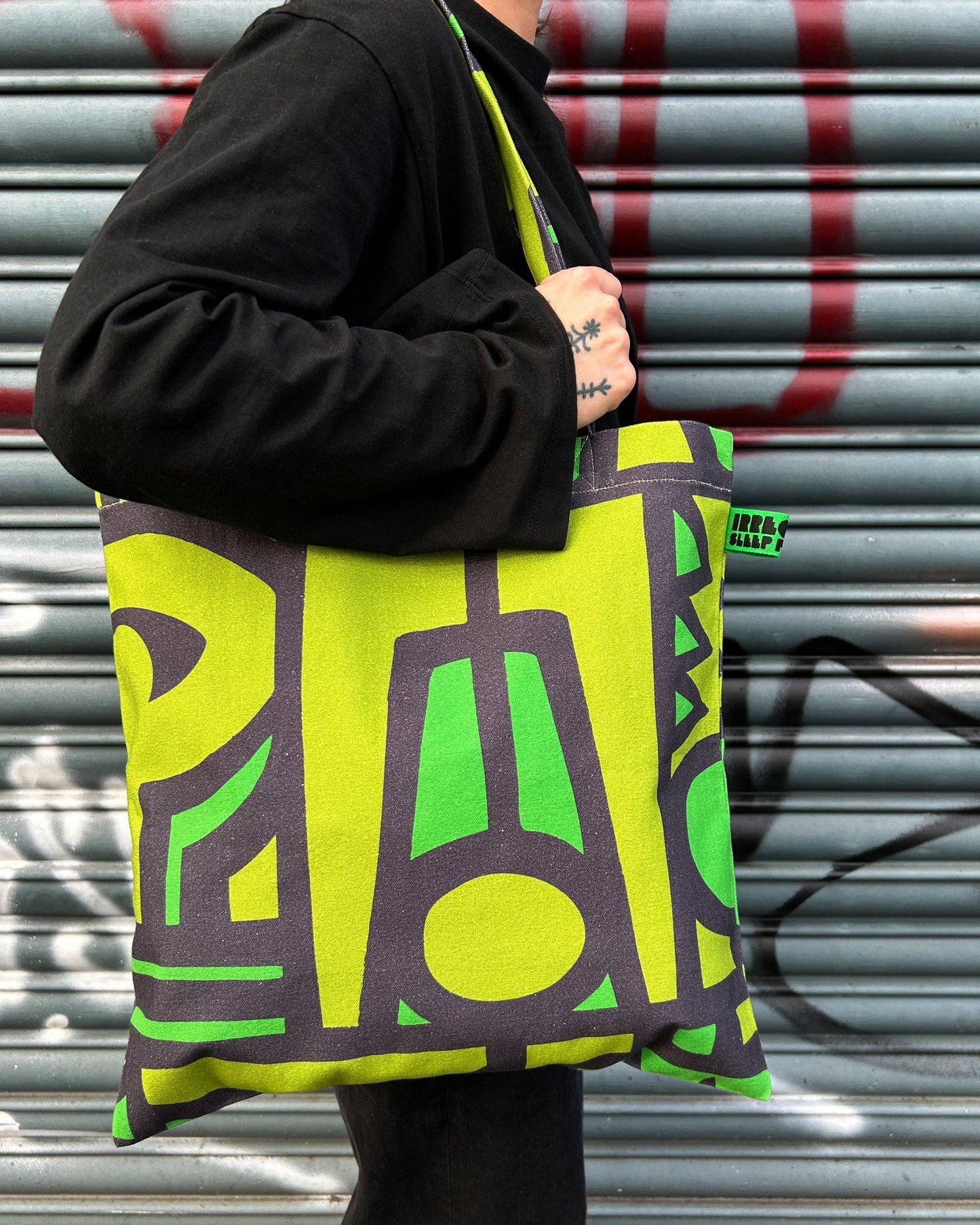 Chameleon Tote Bag in Jungle-Irregular Sleep Pattern-My Beautiful Caravan