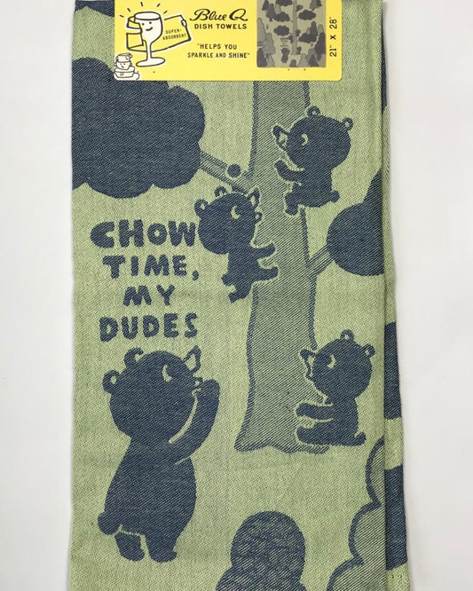 Chow Time Tea Towel-Incognito-My Beautiful Caravan