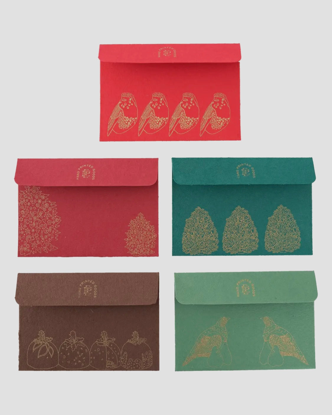 Christmas Notelet/Greetings Card Set-East End Press-